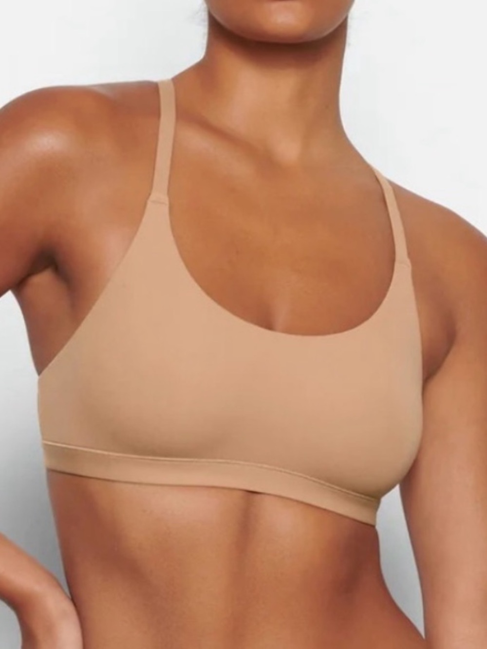 SKIMS Fits Everybody Racerback Bralette Sienna